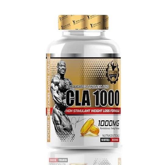 Dexter Jackson CLA – Conjugated Linoleic Acid for Fat Metabolism & Lean Muscle Support, 90 tablets