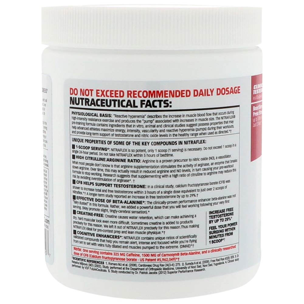 GAT Nitraflex, 300 g (0.66 lb), Fruit Punch
