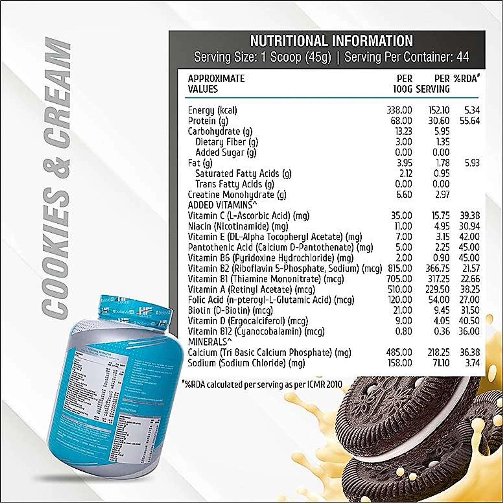 HealthFarm Nitro Fusion 2kg
