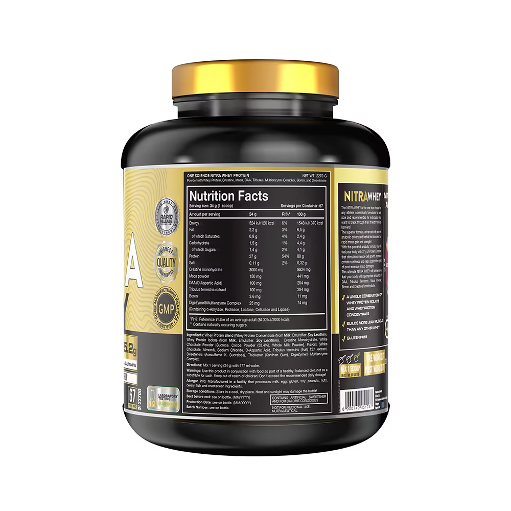 One Science Nitra Whey Protein 5lbs