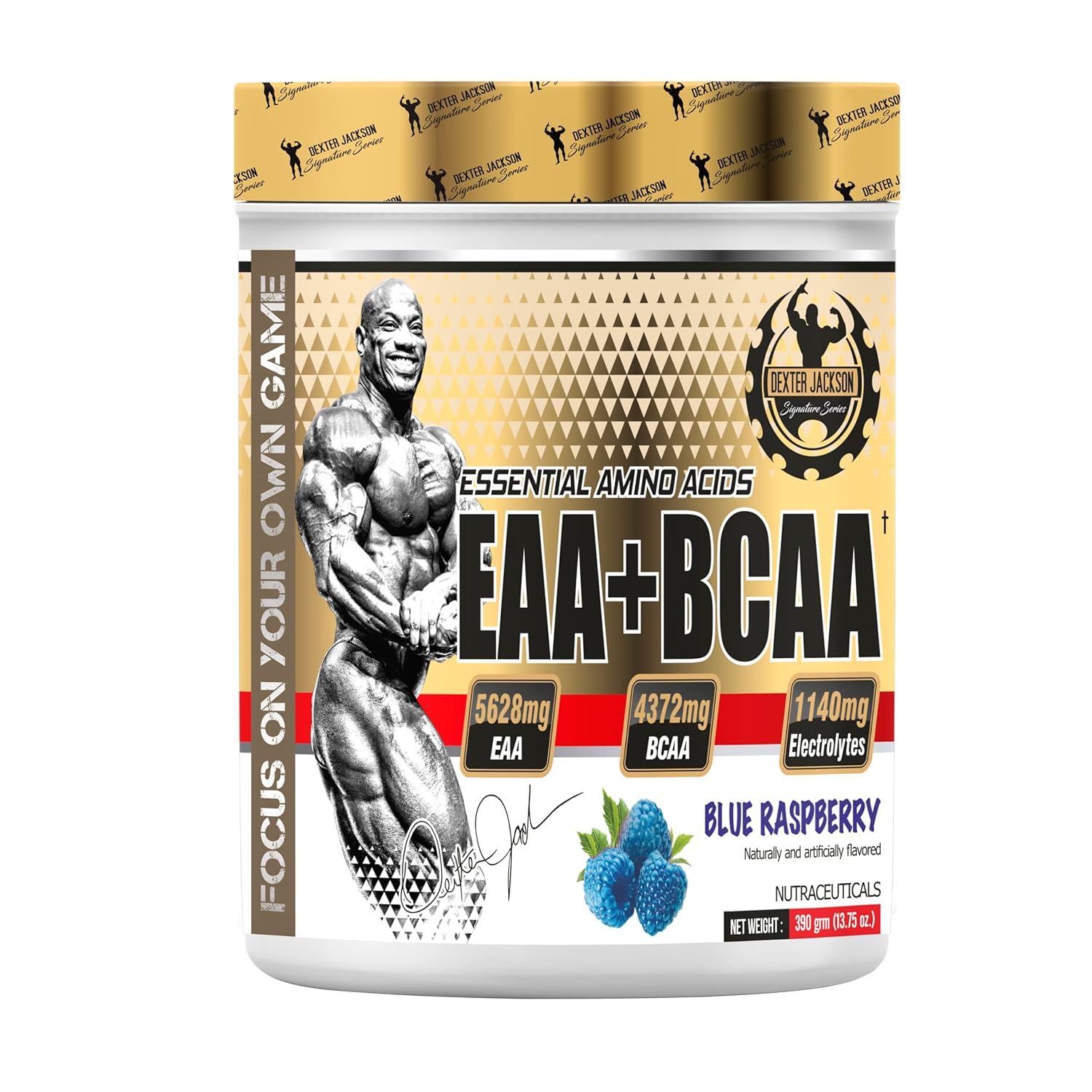 Dexter Jackson EAA+BCAA | 30 Servings, 390 g | Helps Improve Exercise Performance & Maximize Muscle Gains