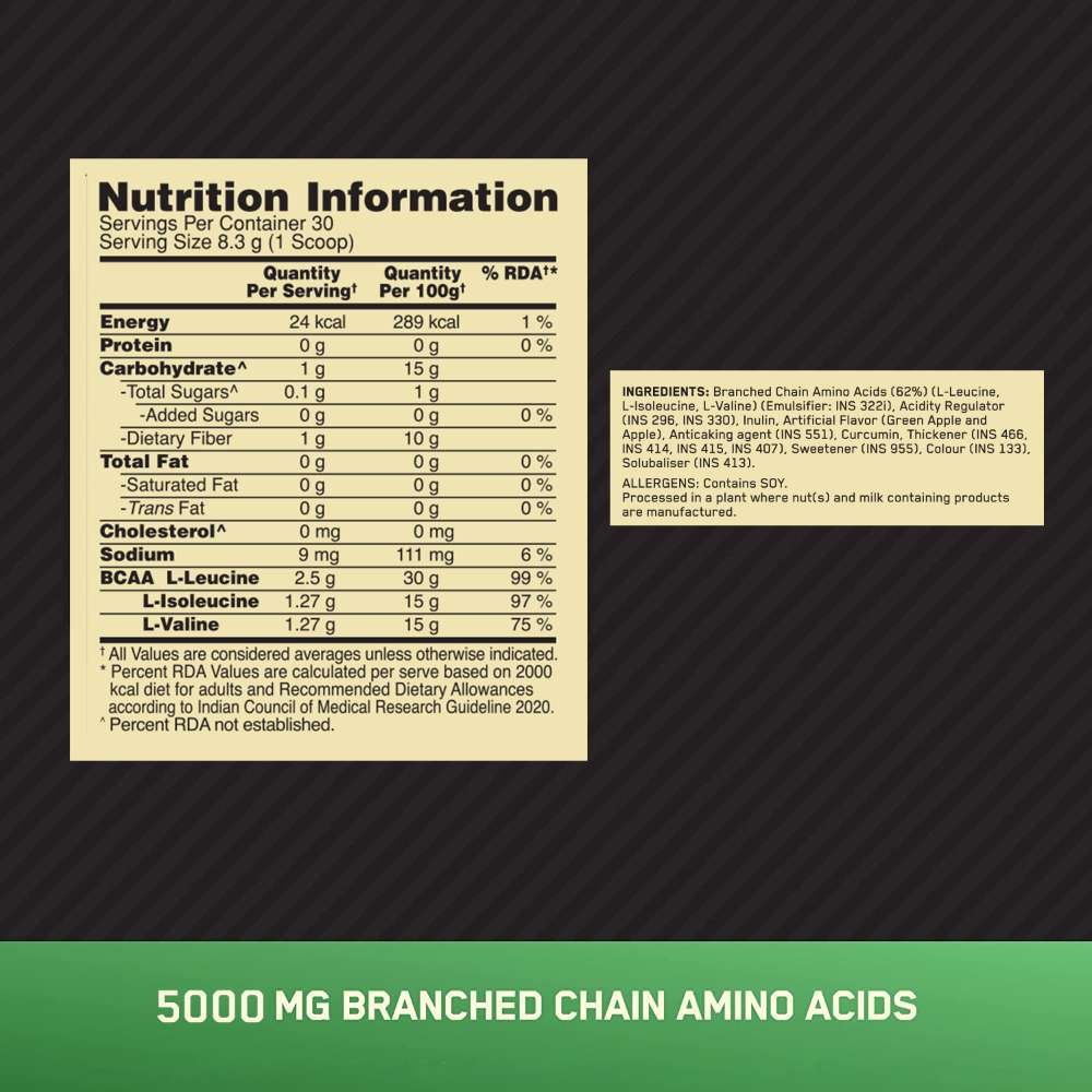 Optimum Nutrition (ON) Instantized BCAA 5000 Powder