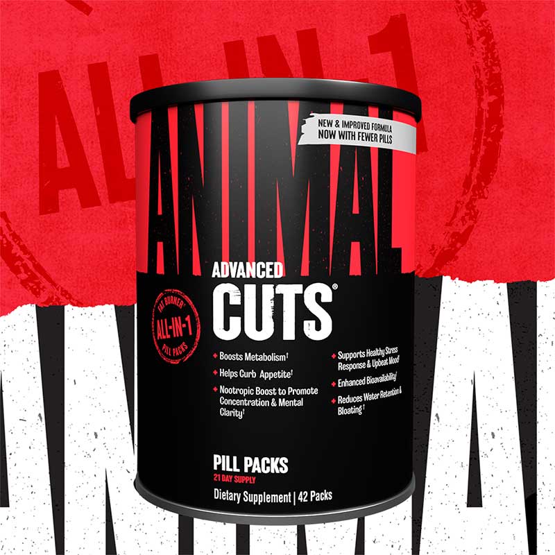 Animal Advanced Cuts Pill Packs (42 Packs)