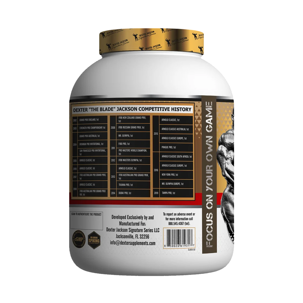 Dexter Jackson The Blade Whey, Milk Chocolate Flavor, 5 lbs 2.2kg