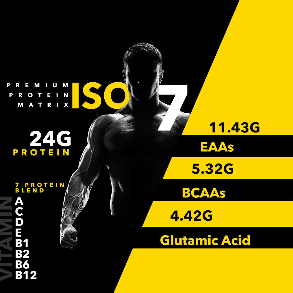 HealthFarm ISO 7 Lean Muscle Whey Protein