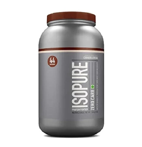 Optimum Nutrition Isopure Whey Protein Isolate Powder, 2kg, Dutch Chocolate