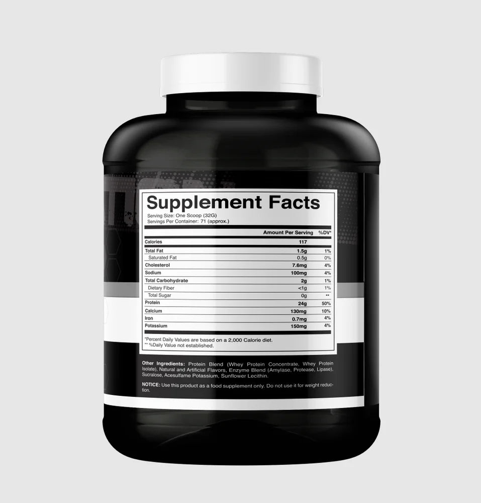 NEWGEN LABS Whey Protein, 5 Lbs, Rich Chocolate, High-Quality Protein for Muscle Growth & Recovery