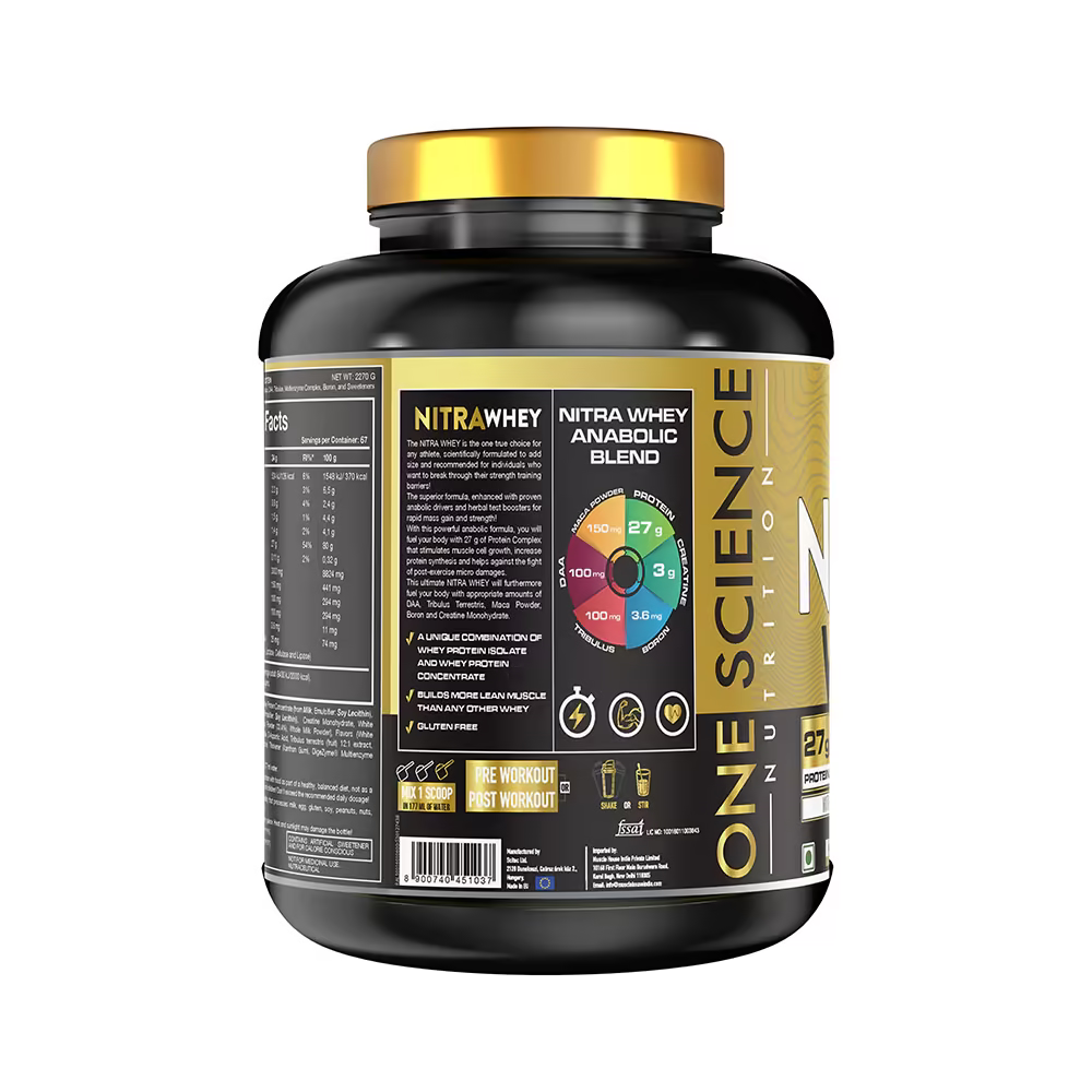 One Science Nitra Whey Protein 5lbs