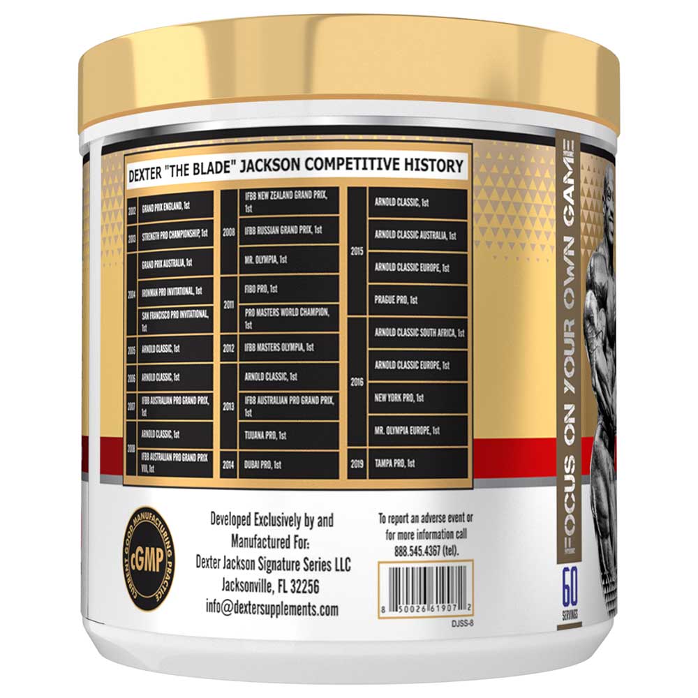 Dexter Jackson BCAA 6000, 460 g (1.02 lb), 60 Servings