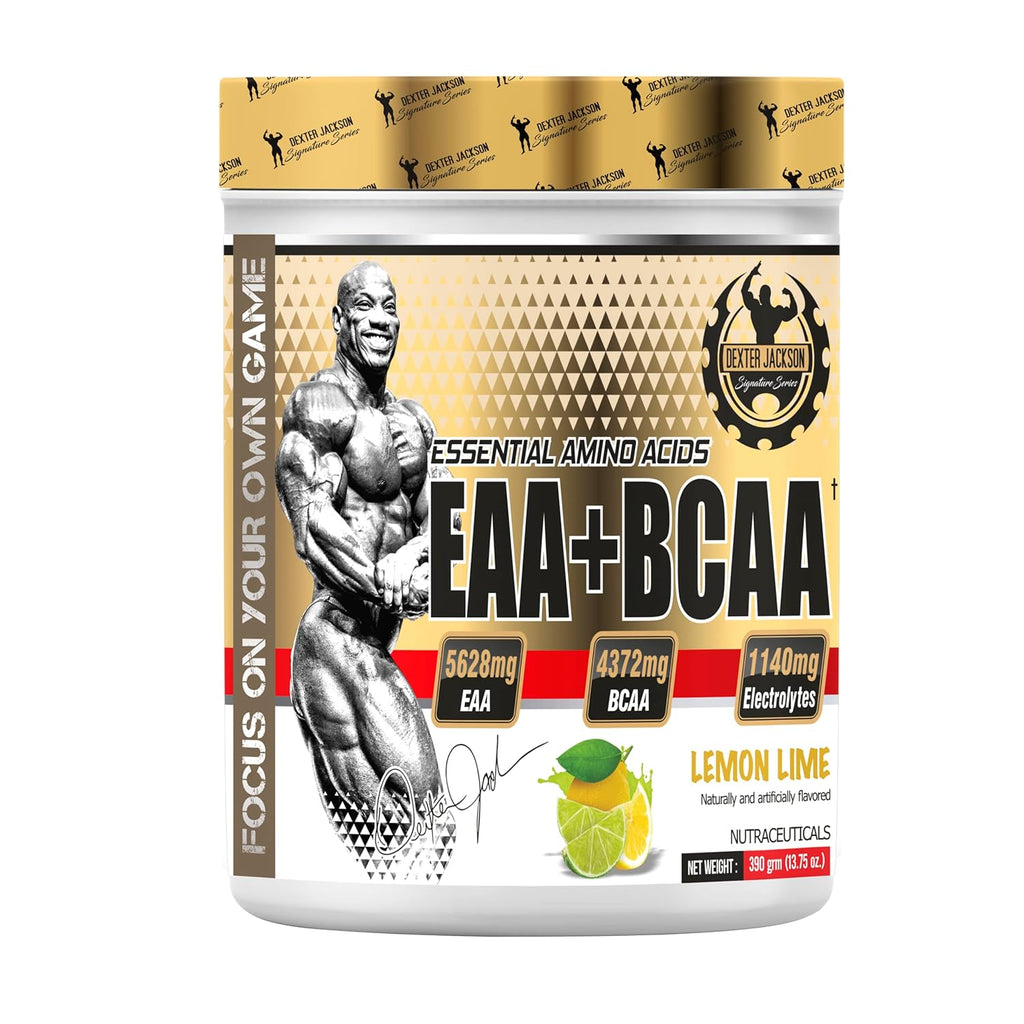 Dexter Jackson EAA+BCAA | 30 Servings, 390 g | Helps Improve Exercise Performance & Maximize Muscle Gains