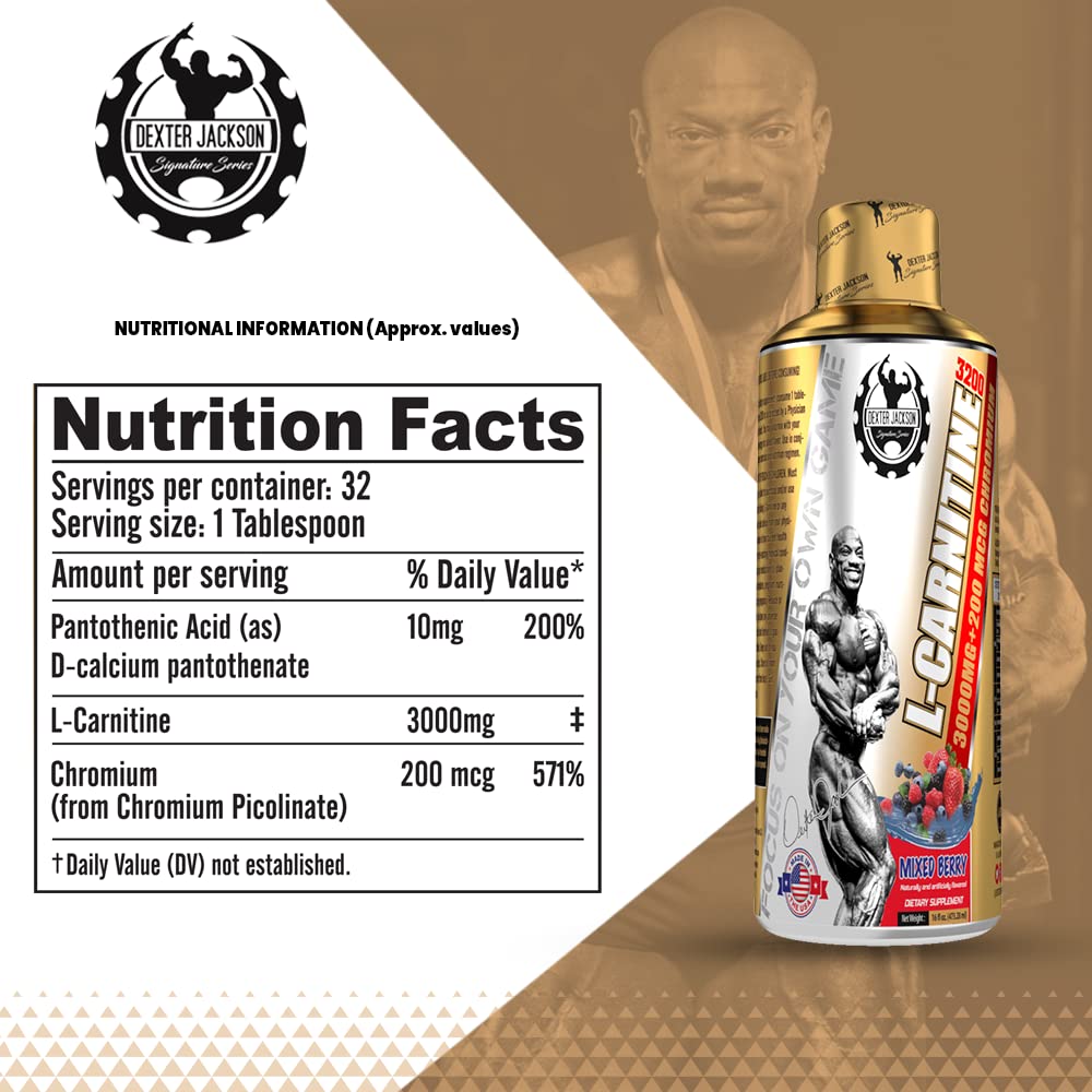 DEXTER JACKSON L-CARNITINE LIQUED