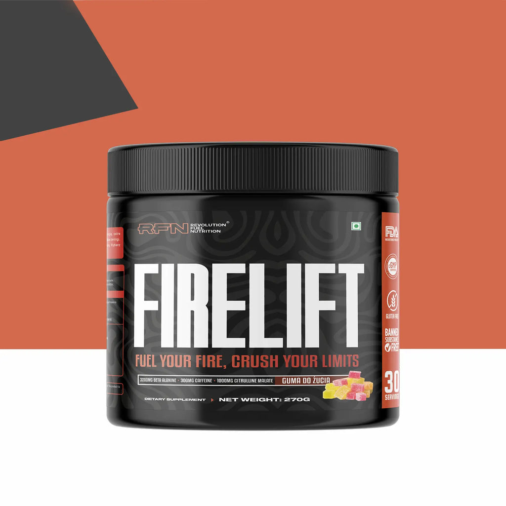 RFN Firelift pre workout, Guma, 270gm, 30 servings