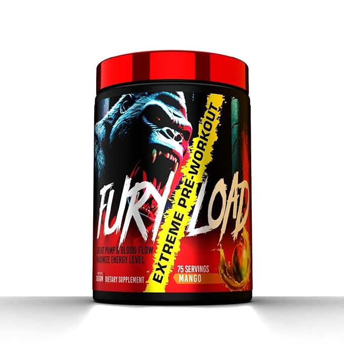 Toro Pharma Fury Load Extreme Pre-Workout, 75 servings