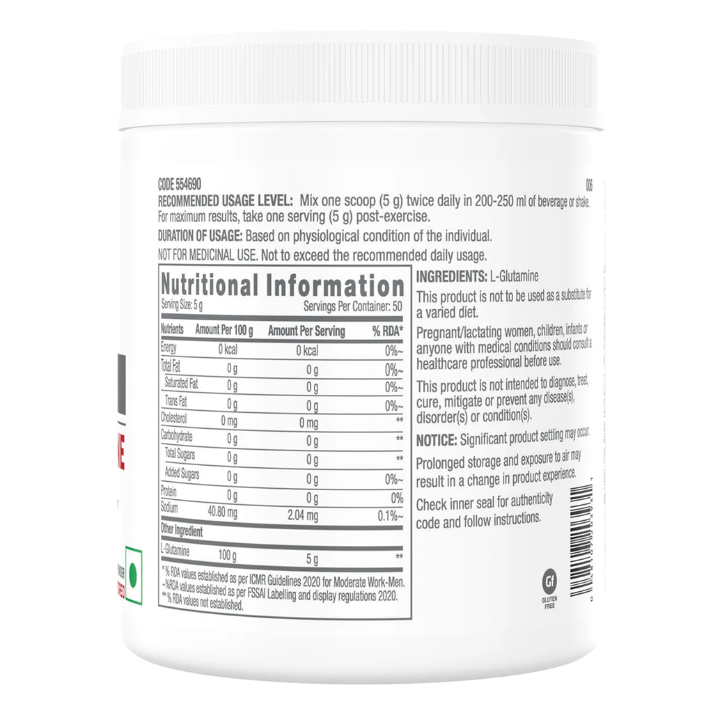 GNC L-Glutamine Powder