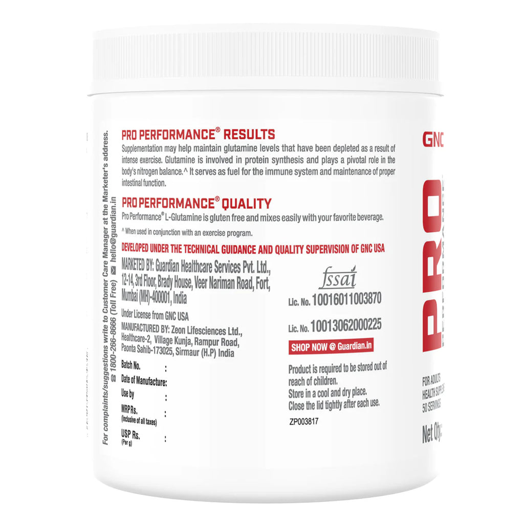GNC L-Glutamine Powder