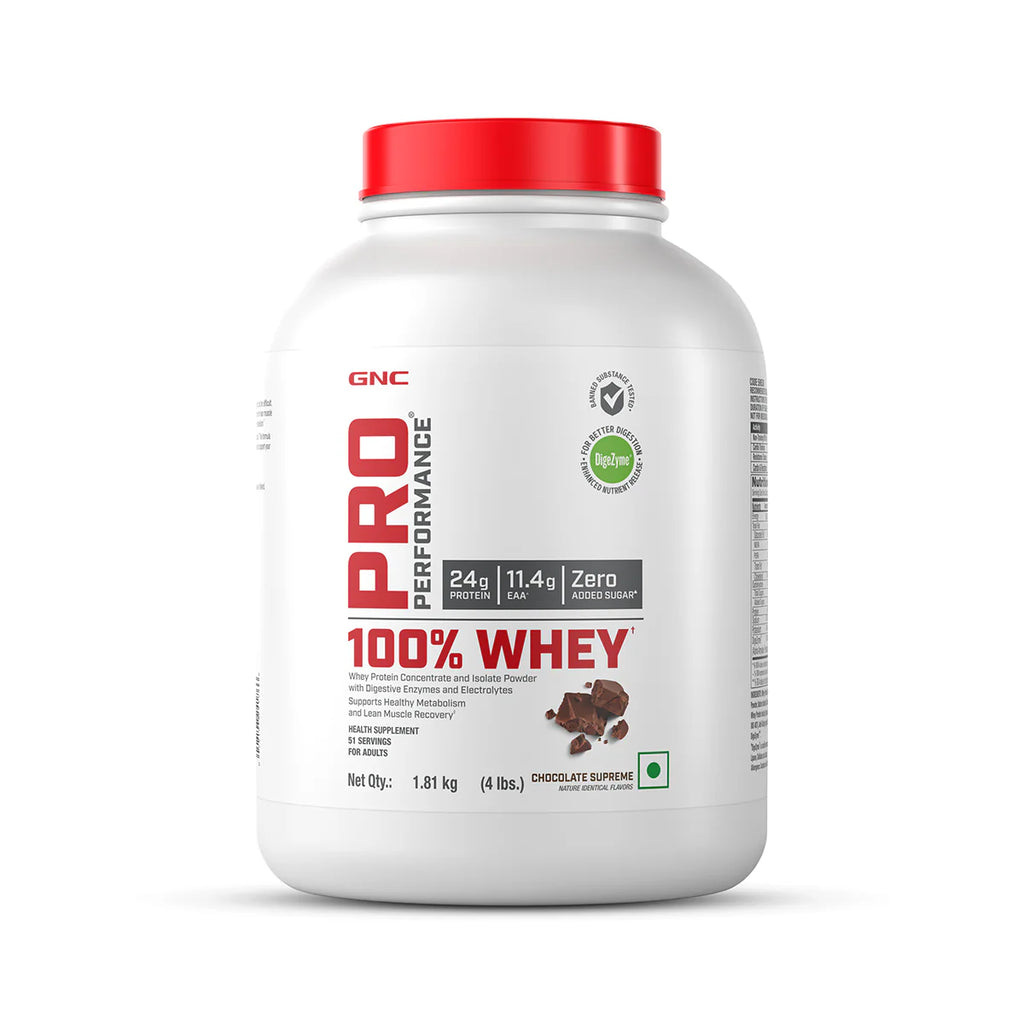 GNC Pro Whey Protein  | 4 lbs | High-Quality Muscle Fuel