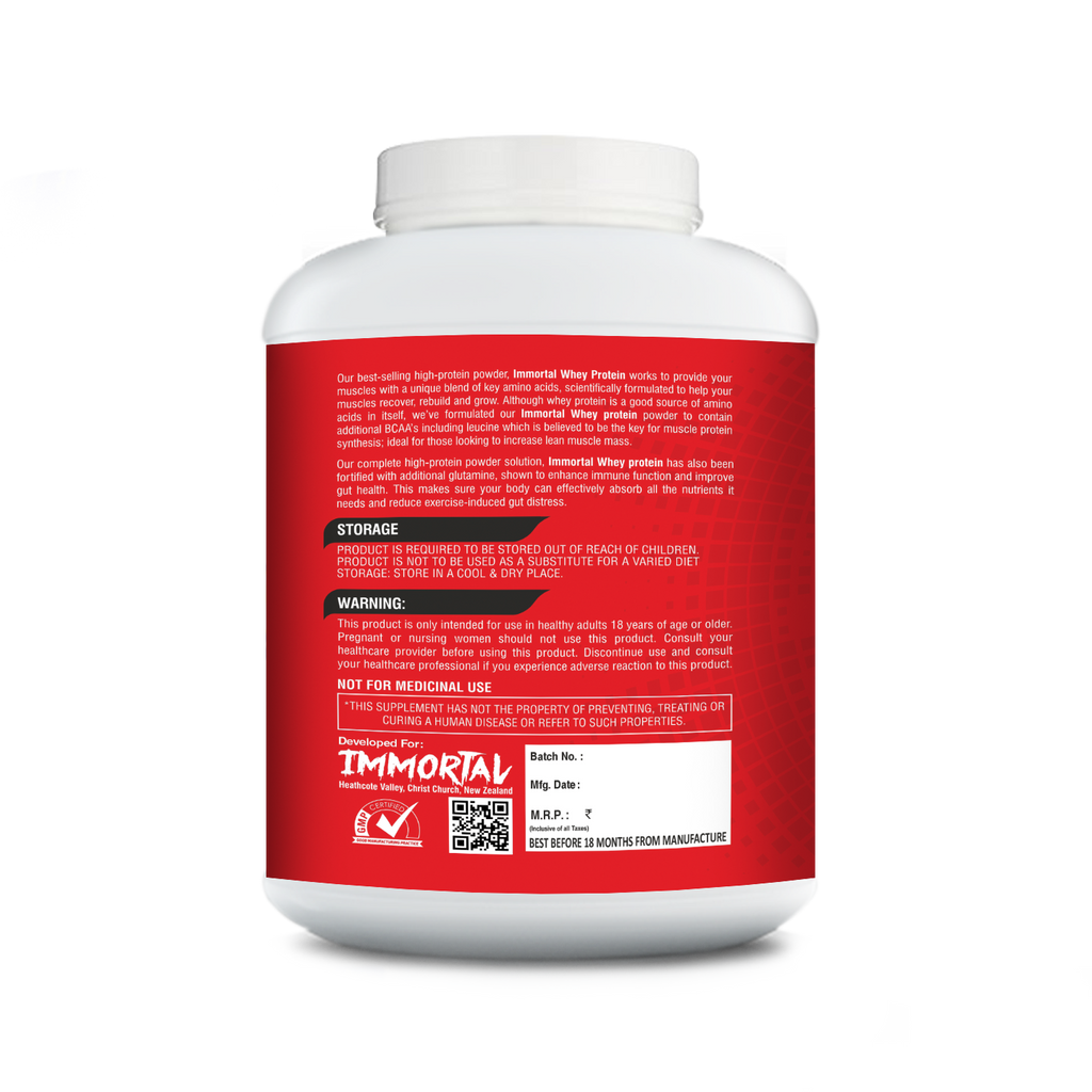 Immortal Whey Protein, 2kg, Chocolate Cappuccino