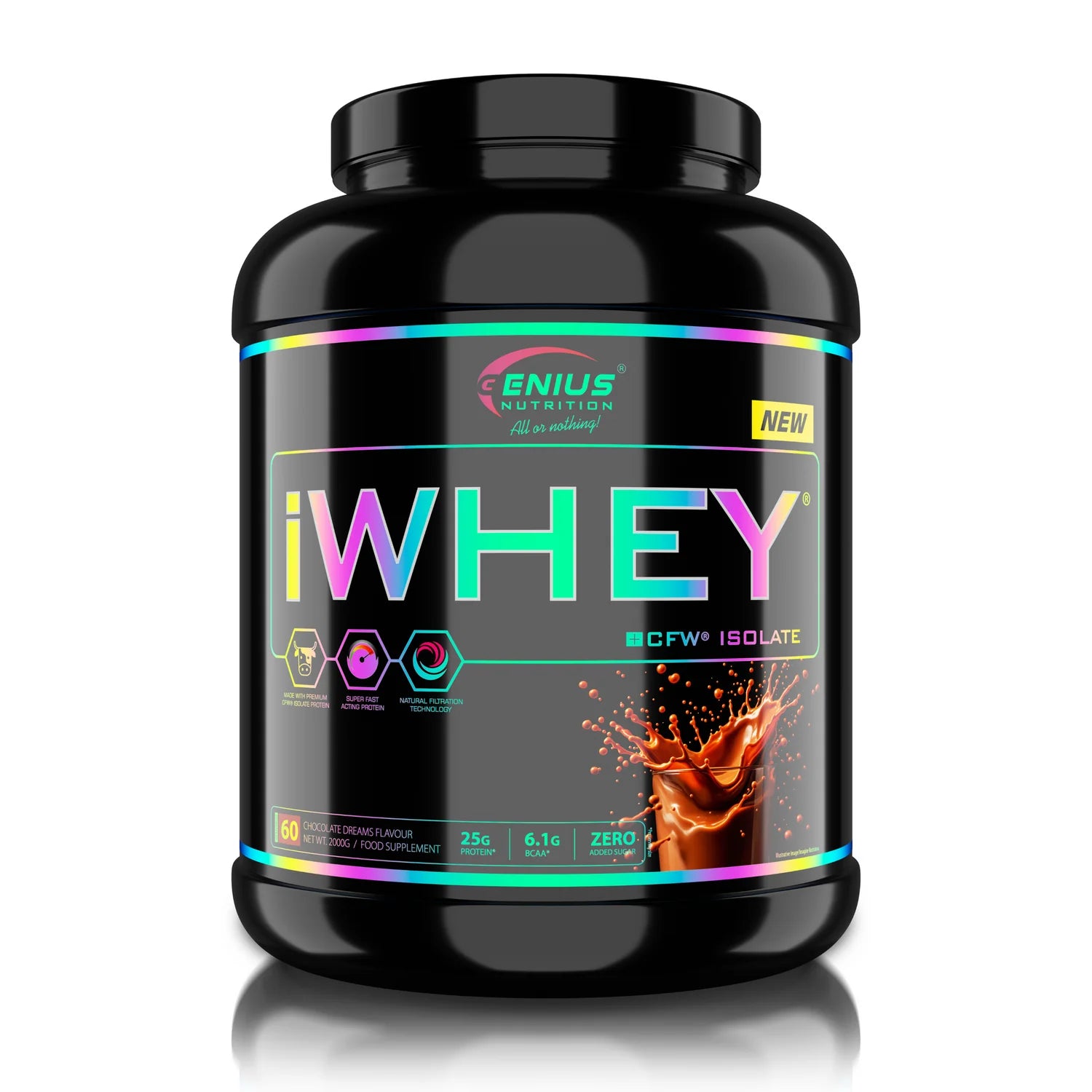 Genius Nutrition iWHEY® ISOLATE, 2000g