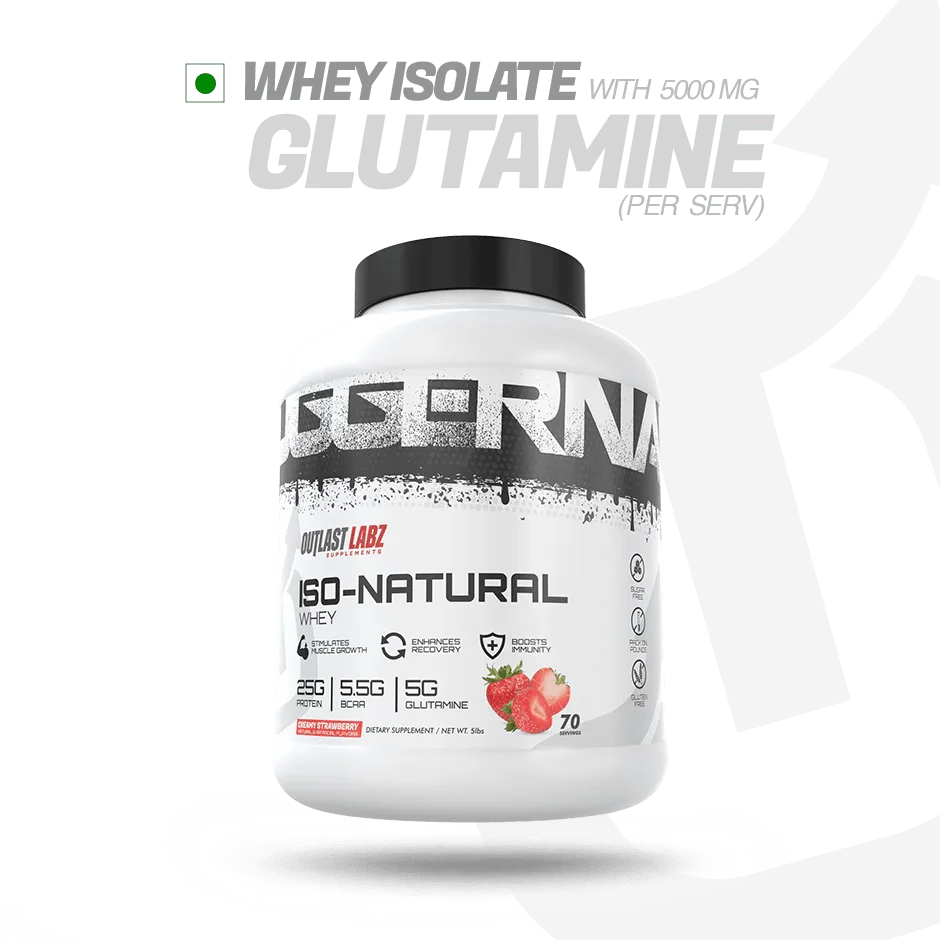 Outlast Labz Iso-Natural (Isolate Whey), Strawberry