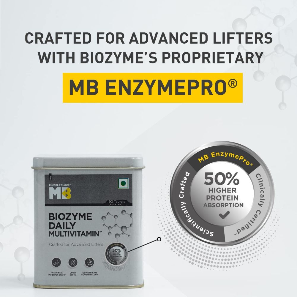 MuscleBlaze Biozyme 5 in 1 Multivitamin, 90 tablet(s)