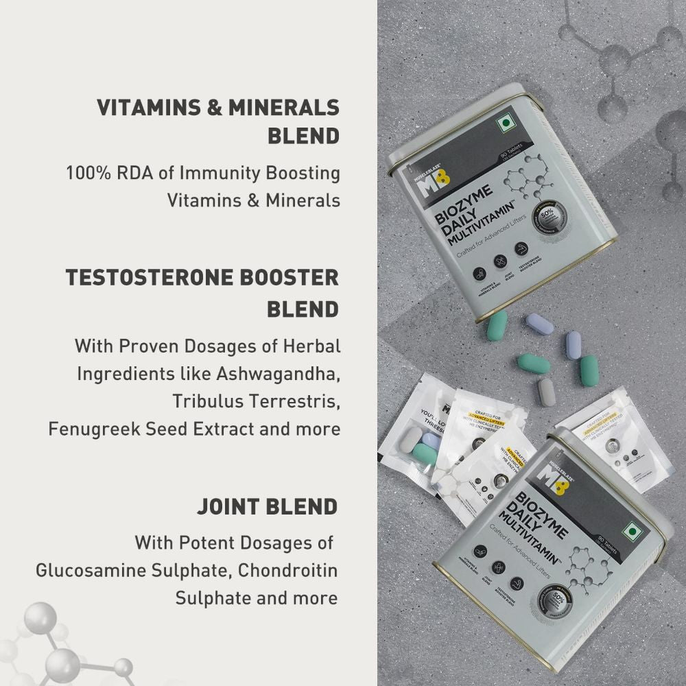 MuscleBlaze Biozyme 5 in 1 Multivitamin, 90 tablet(s)
