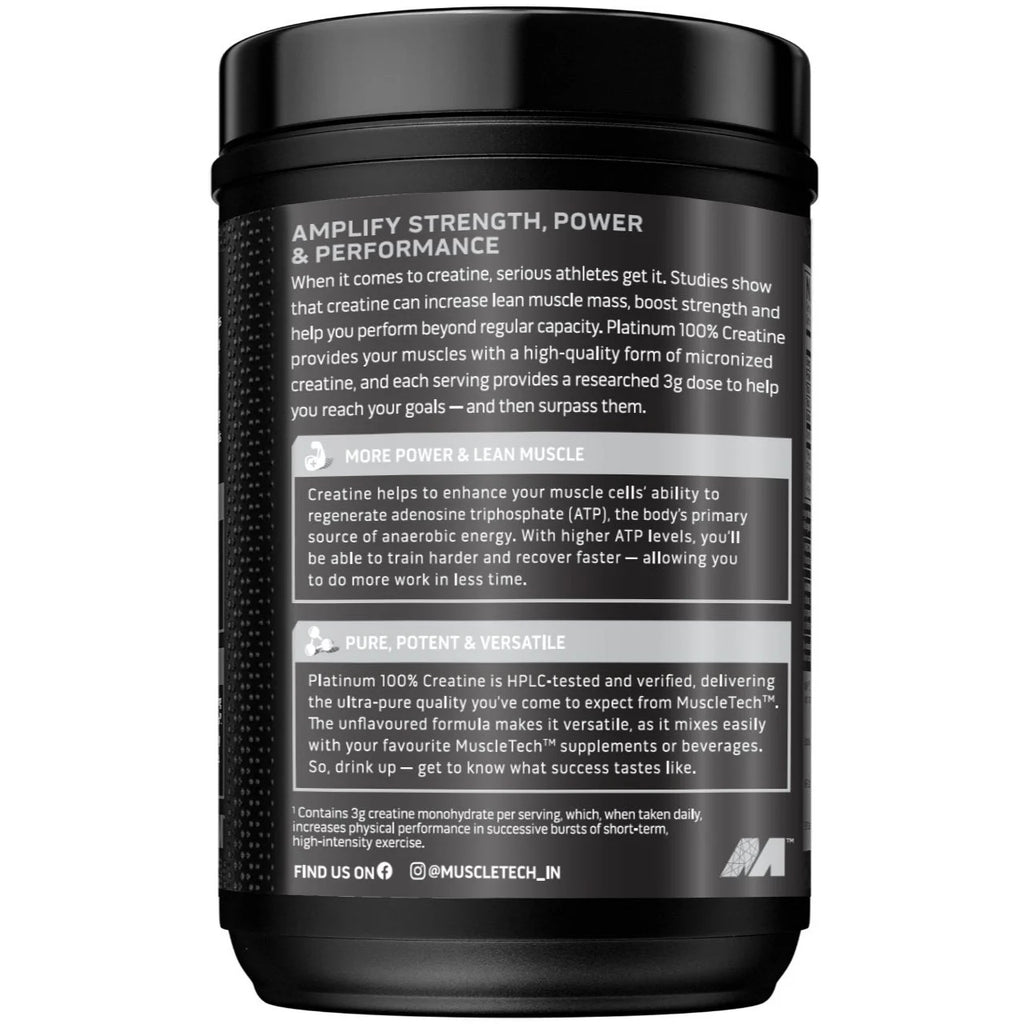 MuscleTech Platinum 100% Creatine