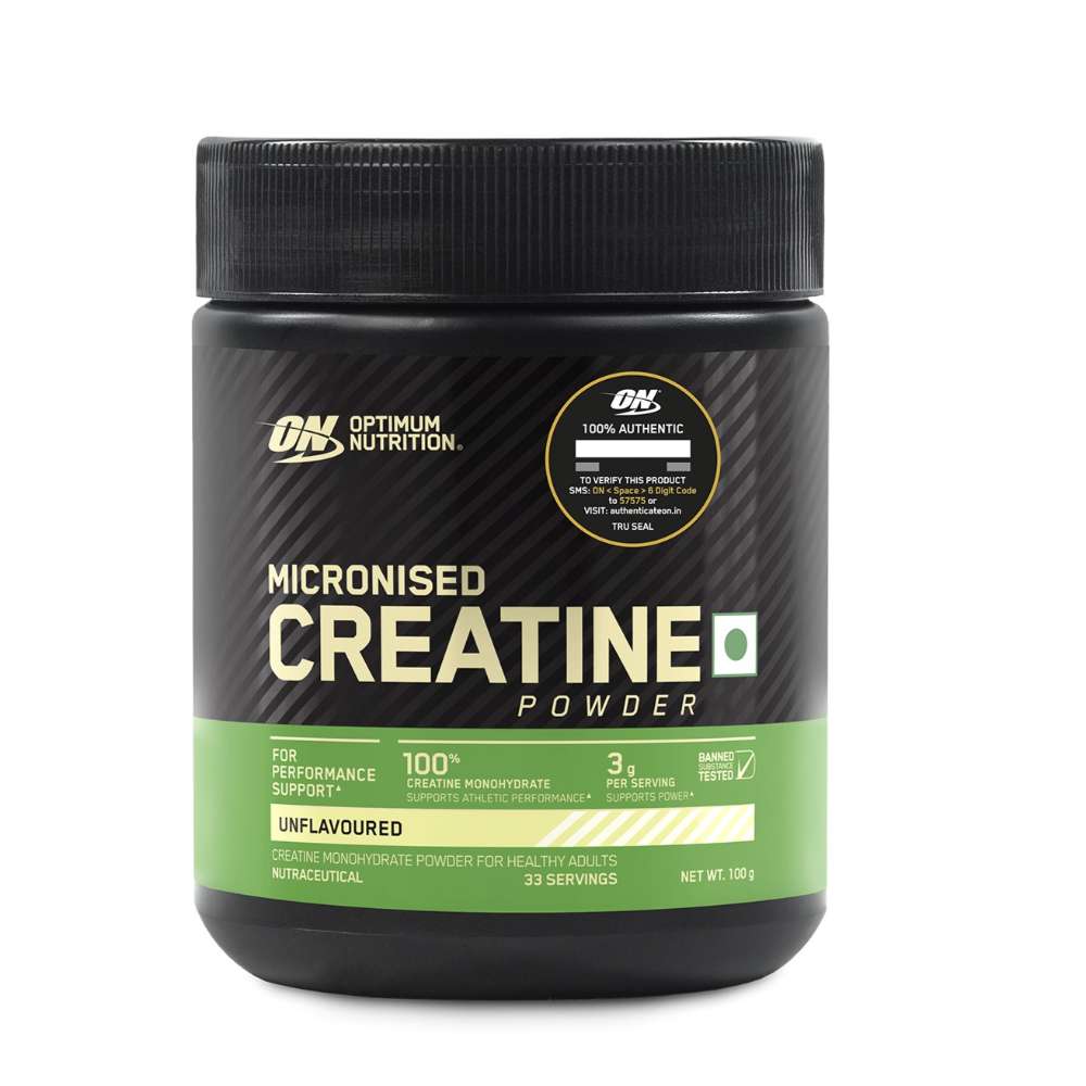 Optimum Nutrition (ON) Micronized Creatine Monohydrate Powder - 100 gm