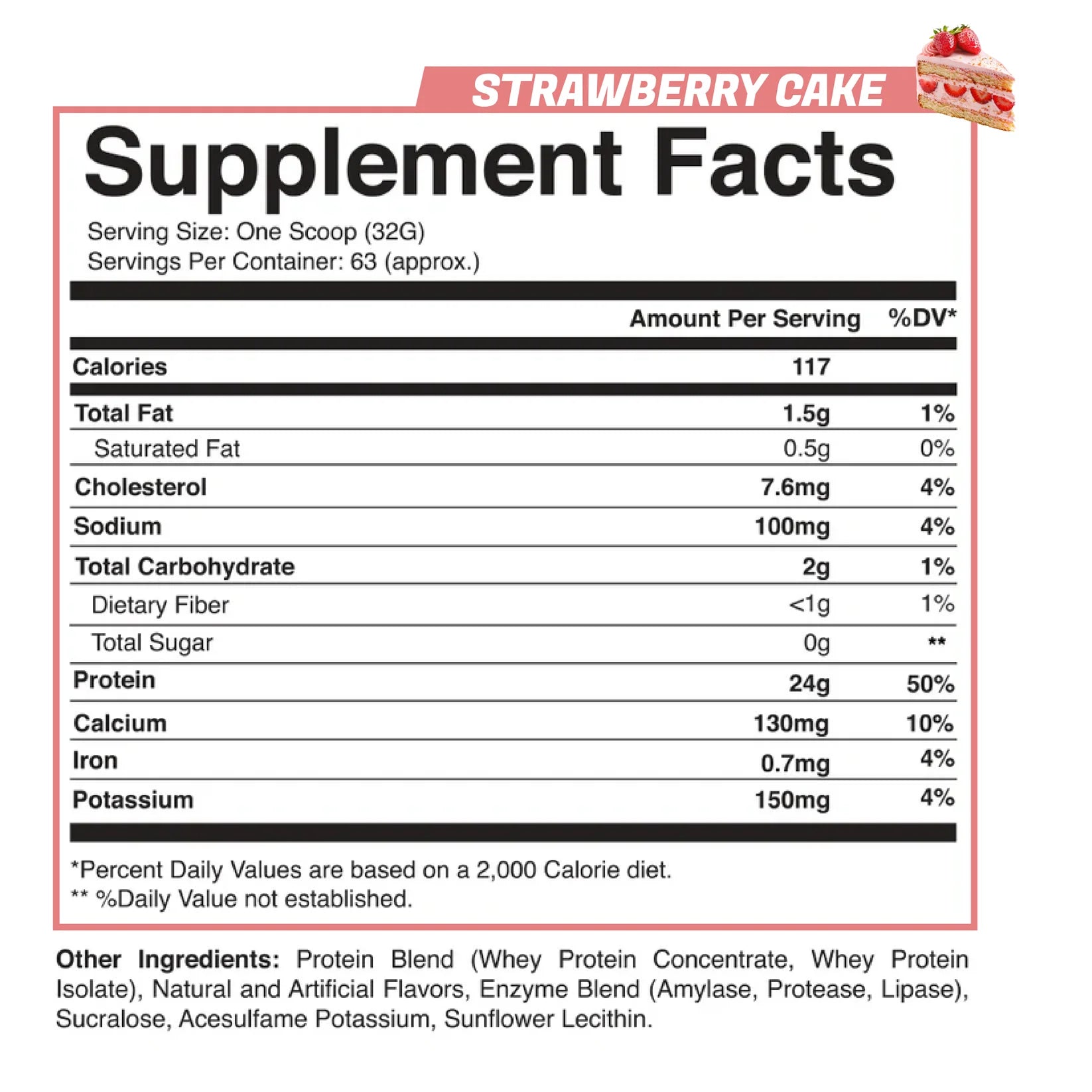 Outlast Labz Apocalypse Whey (Strawberry Cake)