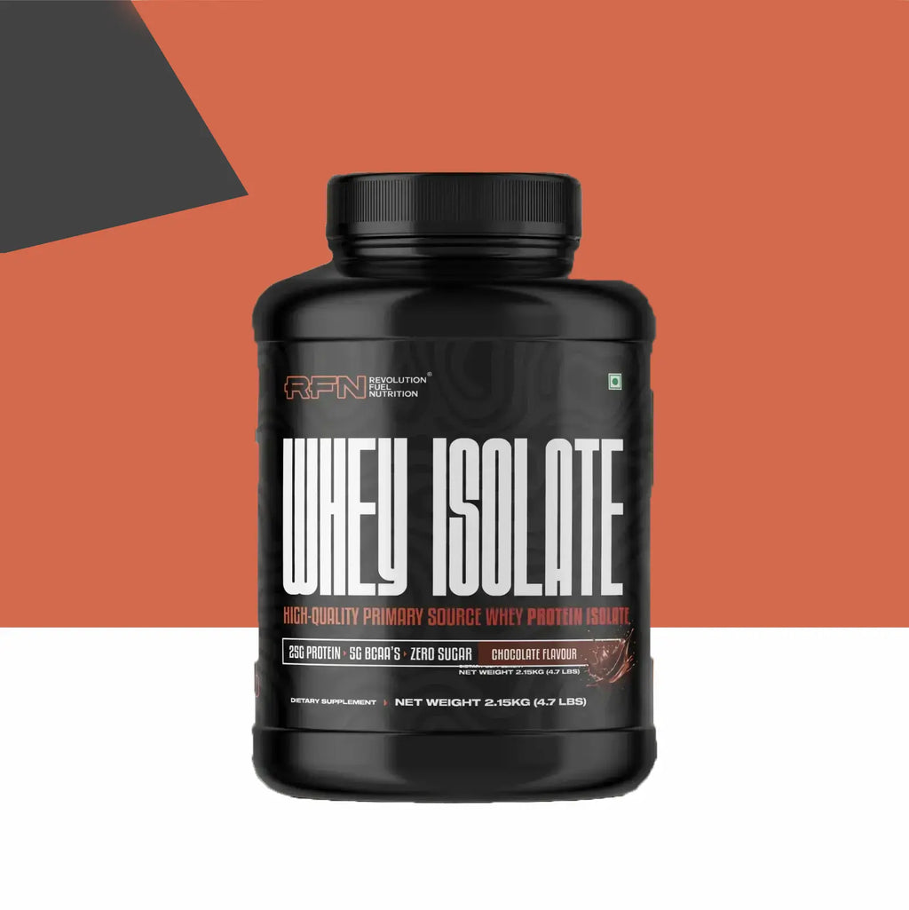 RFN Whey Isolate, 2.2KG (4.7 lbs ), Chocolate Flavour