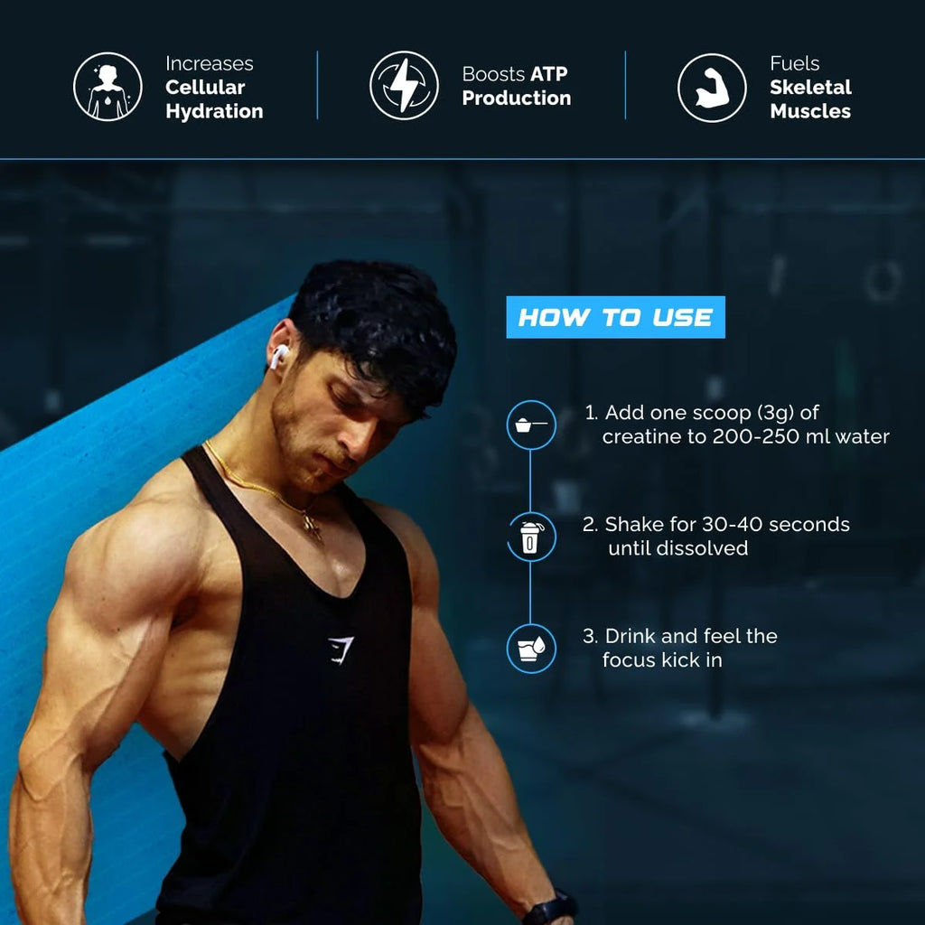 Wellversed (Wellcore) - Micronised Creatine Monohydrate - 100 gm (0.22 Lb), Unflavoured